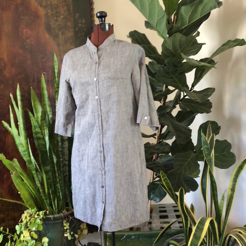 Vince Gray Shirtdress